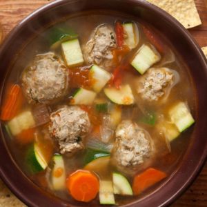 Albondigas soup